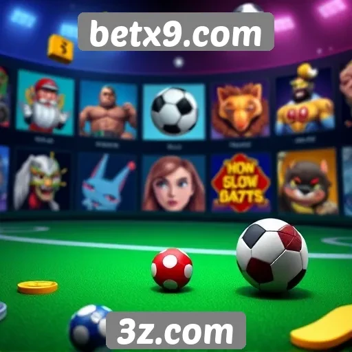 Avaliação da variedade de jogos oferecidos no betx9